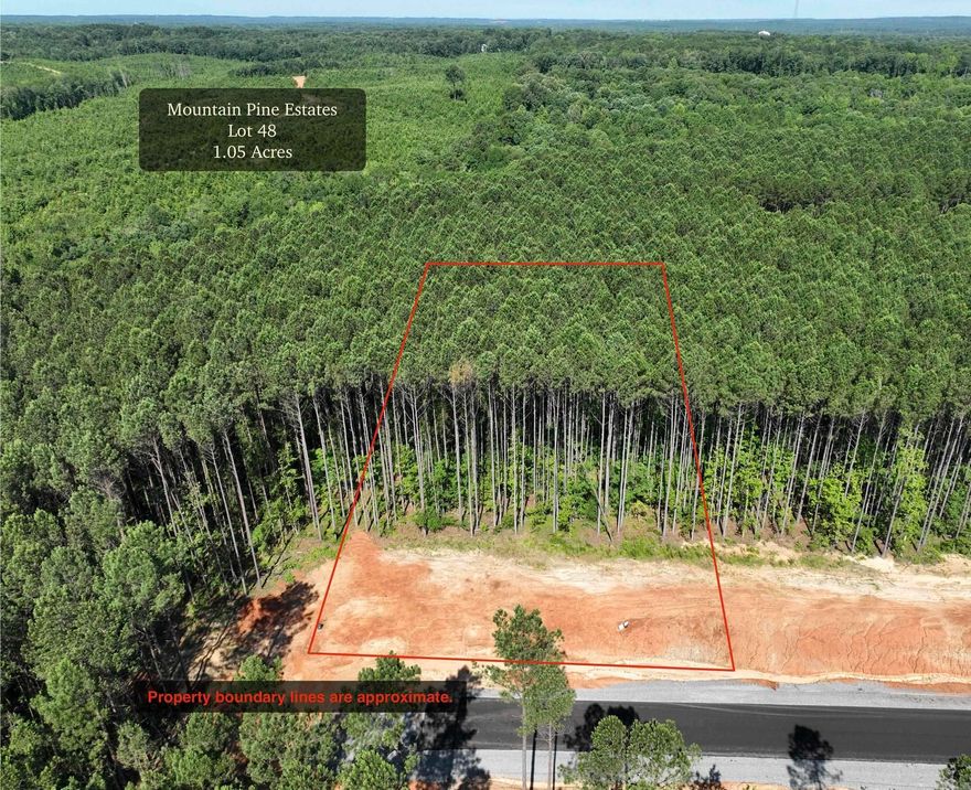 Pre-selling small acreage tract south of Little Rock. Asphalt road and utilities installed. Ready for construction.