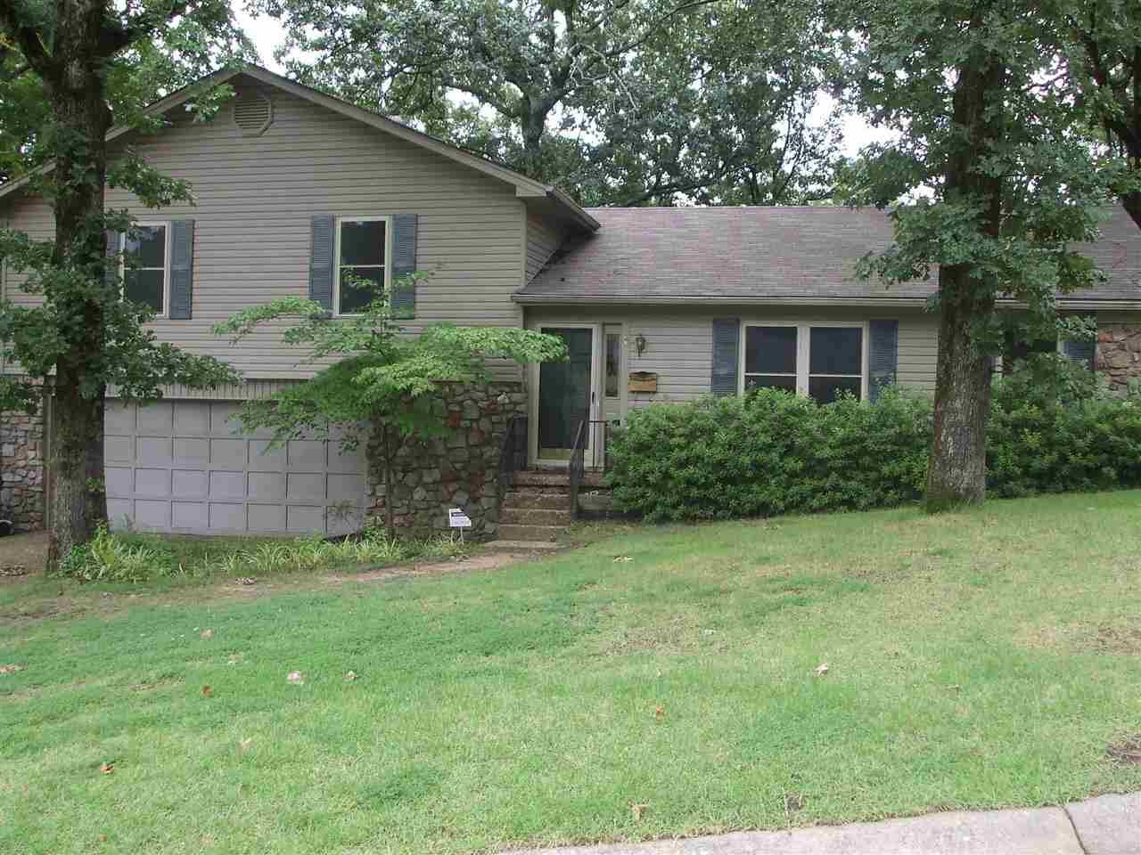 Updates galore: new paint, carpet, stove, countertops, deck, screened-in porch off master! Formal living, formal dining, plus den with a fireplace. Three nice sized bedrooms and two full bathrooms. Eat-in kitchen, refrigerator stays. Large flat, fenced yard with two car garage with extra storage everywhere! Great neighborhood and updates!! Square footage is the seller's estimate.