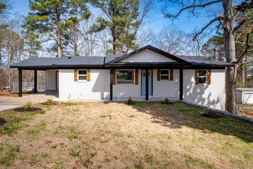 Prepare to be captivated by this stunning fully remodeled two-level house. The modern floor plan fills the home with natural light, creating an inviting ambiance. The kitchen boasts granite countertops, new appliances, cabinetry, and a beautiful island. Equally modern and bright, the bathrooms offer a luxurious feel. Three bedrooms and 1.5 baths are conveniently located on the main level. Descend the stairs to discover additional living space, perfect for an office or second living area, accompanied by a full bathroom and laundry area. A spacious fourth bedroom completes the lower level. Updates include new windows, fresh paint, light fixtures, an updated electric panel, HVAC system, roof, and water heater.  Agent See Remarks