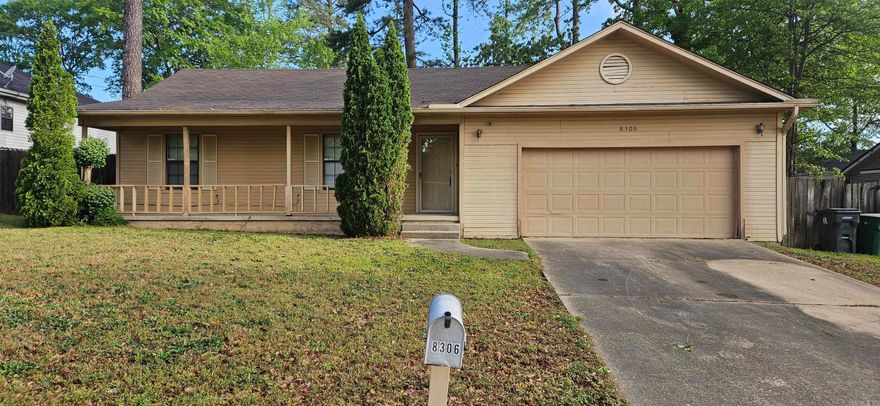 Bring your investors today. Quiet well established neighborhood. 3 bedroom 2 bath with kitchen dining combo.  This home is priced right to sell. Need some TLC. Bring all buyers will not last long! Home is being sold AS IS!