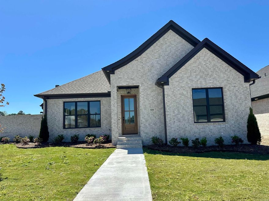 New home that offers an inviting open floor plan, seamlessly blending the eat-in kitchen with an island featuring seating, and complimented by sleek stainless steel appliances. With 3 bedrooms, 2 baths and laundry room comfort is assured. Enjoy a private patio, perfect for outdoor relaxation. Side load garage on a corner lot adds convenience