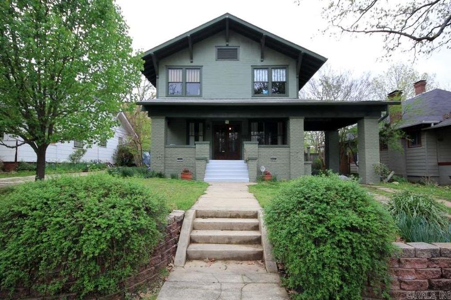 Forget the tiny house--come enjoy this large 4 bedroom Craftsman family home w large living room, separate formal dining & den across the back!  Live like Norman Rockwell on the big charming front porch.  Enjoy the patio & deck off the back which also has gated access to alley.  4 full bedrooms upstairs.  Storage.  Space.  Bonus area.  Why settle when you can have this?!  Near parks, schools, restaurants.