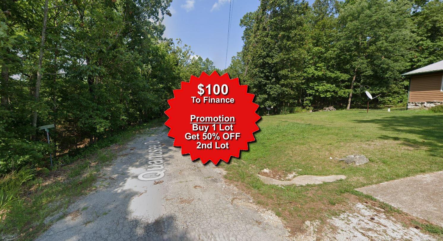 Buy one lot and get 50% off an additional lot! Owner-finance for easy terms. Cash buyers can pay by debit or credit card as well. Nice lot to develop or hold for future value. Public water and electric are available to run to property and will need septic. Owner/agent. No mobiles allowed. 1000 minimum build size on any other type of home, depending on subdivision. Finance is $100 down and 10 months at $99 and closing costs are included. Lots marked with red banner are part of promotion. No limit on lots. Buyer responsible for any/all taxes and lots sold "as-is". Quit claim deed conveys. Parcel ID# 230-14824-000