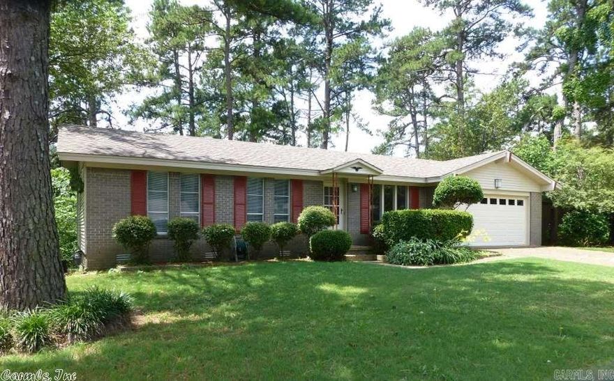 Rare to see! Very desirable neighborhood; 4 bedrooms, 2 and half bathrooms; wooded valley giving tremendous privacy; luxury vinyl plank floor throughout; downstairs there is a large bonus room, storage, laundry closet, and another bedroom with full bath. Don Robert Elementary school, Pinnacle View Middle School and Central High School zone. Very convenient to shopping center and restaurants. A few minutes away to I-430 and I -630. Call 501-590-6056 for private showing.