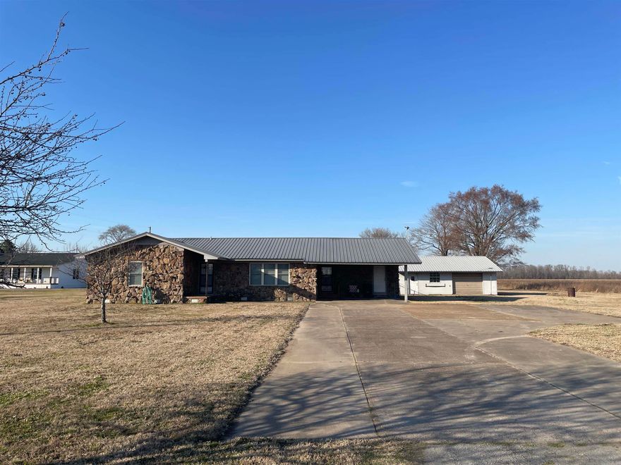 Y’all, this 3 bed, 2 bath home sitting on 3.06 acres is calling your name! With 1,668 sq ft of cozy, functional space, this place is perfect for stretching out, kicking back, and living life your way—whether that’s hosting friends, raising a few critters, or just enjoying the peace and quiet of country living.  But let’s talk about this shop—it’s BIG. Big enough to fit your truck, tools, toys, and then some. Whether you're wrenching on a project, storing gear, or dreaming up your next masterpiece, this shop's got your back.  With plenty of land, you've got room to roam, garden, or even build onto your vision. No HOA, no nonsense—just freedom and possibilities. The driveway has a large attached parking pad for a RV or any needs.  If you’re looking for a place that’s got space, personality, and the kind of vibes that make you wanna crank up some tunes or crank up the 4 wheeler for a ride and settle in, this is it. Come see it before someone else claims it as their own slice of paradise!