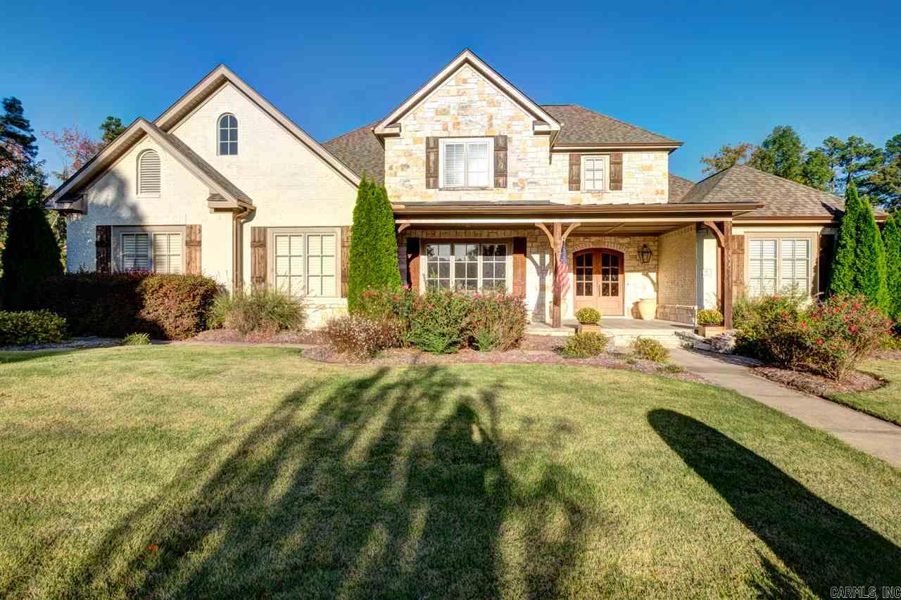 This stunning 5 bedroom, 5 bath, 2 half bath home has just been renovated with a dream master bath and closets and new kitchen. New upstairs carpet 7/18. This home has it all, formal living room, huge formal dining room, kitchen with leathered quartzite countertops and stone backsplash. Dbl ovens, convection oven, paneled sub zero, designer lighting. 2 fireplaces, with beautiful back porch for entertaining. 4 car garage with new underground storm shelter and climate controlled walk in hunting closet.Hurry