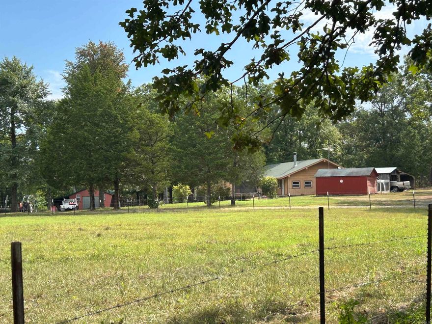 Beautiful rural home in the country side between Clinton and Shirley Arkansas.  This spacious home boasts 1822 square feet.  With two large bedrooms, two and a half bathrooms, two bonus rooms, a double sided woodstove, newer roof, fenced pasture, a shop with a woodstove, and a coral and tack room, this home is perfect for anyone wanting to farm and live comfortably in a beautiful location. There is also a year round pond for watering livestock.  Sit on your front deck and soak in the view! The home does have central heat and air, and also has a window unit for extra savings on the electric bill.  It is a move in ready home ready for it's new owners.  Don't miss out on this wonderful and rare opportunity to own you own farm.  There are lots of extra features here, so schedule your private showing today.