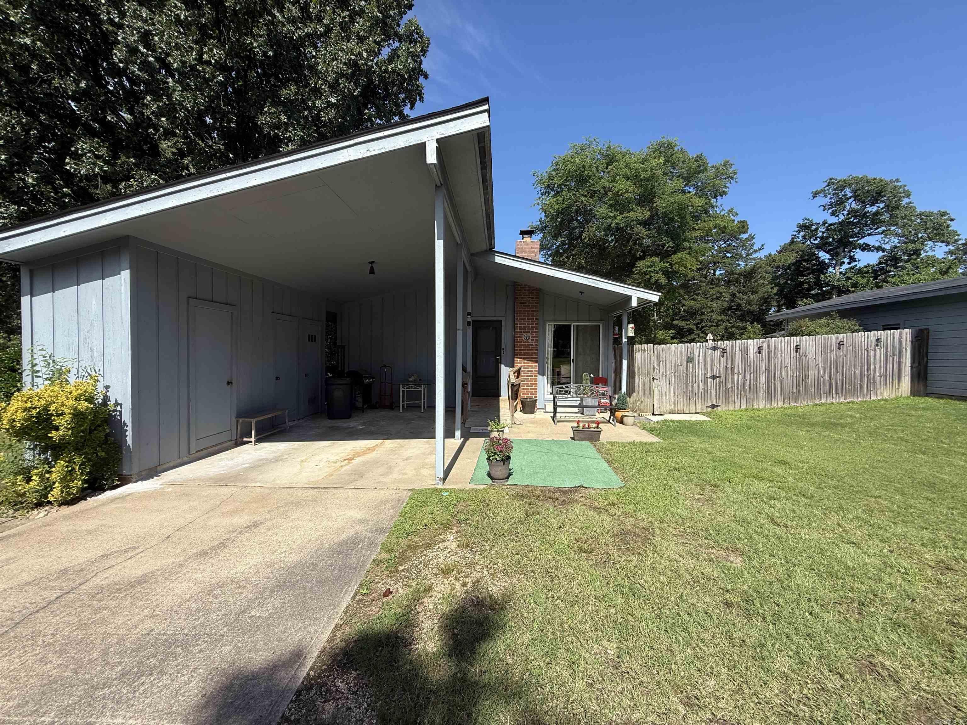 Discover the perfect blend of vintage charm and modern comfort in this beautifully maintained mid-century home! Built in 1966, this 3-bedroom, 2-bathroom gem features classic architectural details paired with an updated kitchen that brings fresh style and functionality. Step outside to your own backyard retreat—an impressive 20’ x 20’ octagon-shaped in-ground pool with a new liner (2022) and pump (2023), ideal for summer fun and entertaining. A large detached one-car garage offers great space for parking, storage, or a workshop. Major system upgrades include a new roof (May 2022), hot water heater (2024), and HVAC system (2019), ensuring peace of mind. This home is priced to sell and packed with potential. Don’t wait—schedule your showing today before it’s gone! AGENTS SEE REMARKS