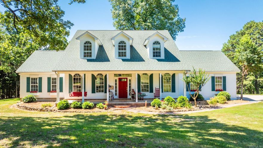 Welcome to your peaceful retreat of country living on nearly 10 acres! Located in the highly rated Greenbrier School District, this well maintained one-owner home has a lot to offer. Step inside and be greeted by 18-foot ceilings and natural light, creating a welcoming atmosphere throughout the spacious 2,774 sqft of living space. The 4 bedrooms and two living areas provide comfort and flexibility. The main level features NEW luxury vinyl plank flooring (2021), 2 living areas, and separate dining room, perfect for hosting gatherings. The chef’s kitchen boasts lots of cabinets, desk nook, pantry and overlooks the scenic backyard making meal prep a delight. On main level you will find a laundry room w/ utility sink, half bath and primary suite w/ huge walk-in closet, double sinks and jacuzzi tub.  Upstairs you will find 3 bedrooms and a full bath. Upgrades include NEW luxury vinyl plank flooring down (2021), NEW carpet up (2020), NEW HVAC (2023), Newer roof (2016), NEW water heater (2021). Relax & enjoy a beautiful sunset or entertain guests on the NEW wood deck & huge backyard.  All appliances, barn shed and a chicken coop INCLUDED!! Additional 3.01 acres available see MLS 24023776