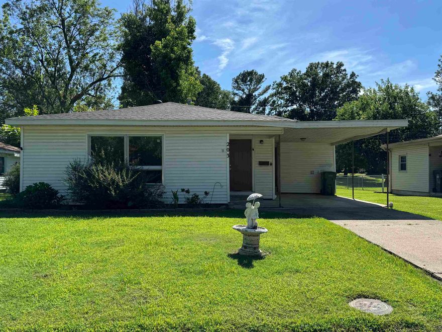Welcome to your new home! This RD qualifier has an additional living area - great for hanging out with friends, kicking back after a long day, or becoming the creative space you've always wanted! And hey, no worries about security because those Arlo cameras are staying - extra peace of mind for you. Plus, there's a shiny new dishwasher in the kitchen, making cleanup a breeze and ensuring convenience in your daily routine. Oh, and did I mention the roof and HVAC? The newer roof and HVAC system help to keep you comfy year-round and provide efficiency for years to come. Swing by and let's make this your happy place!