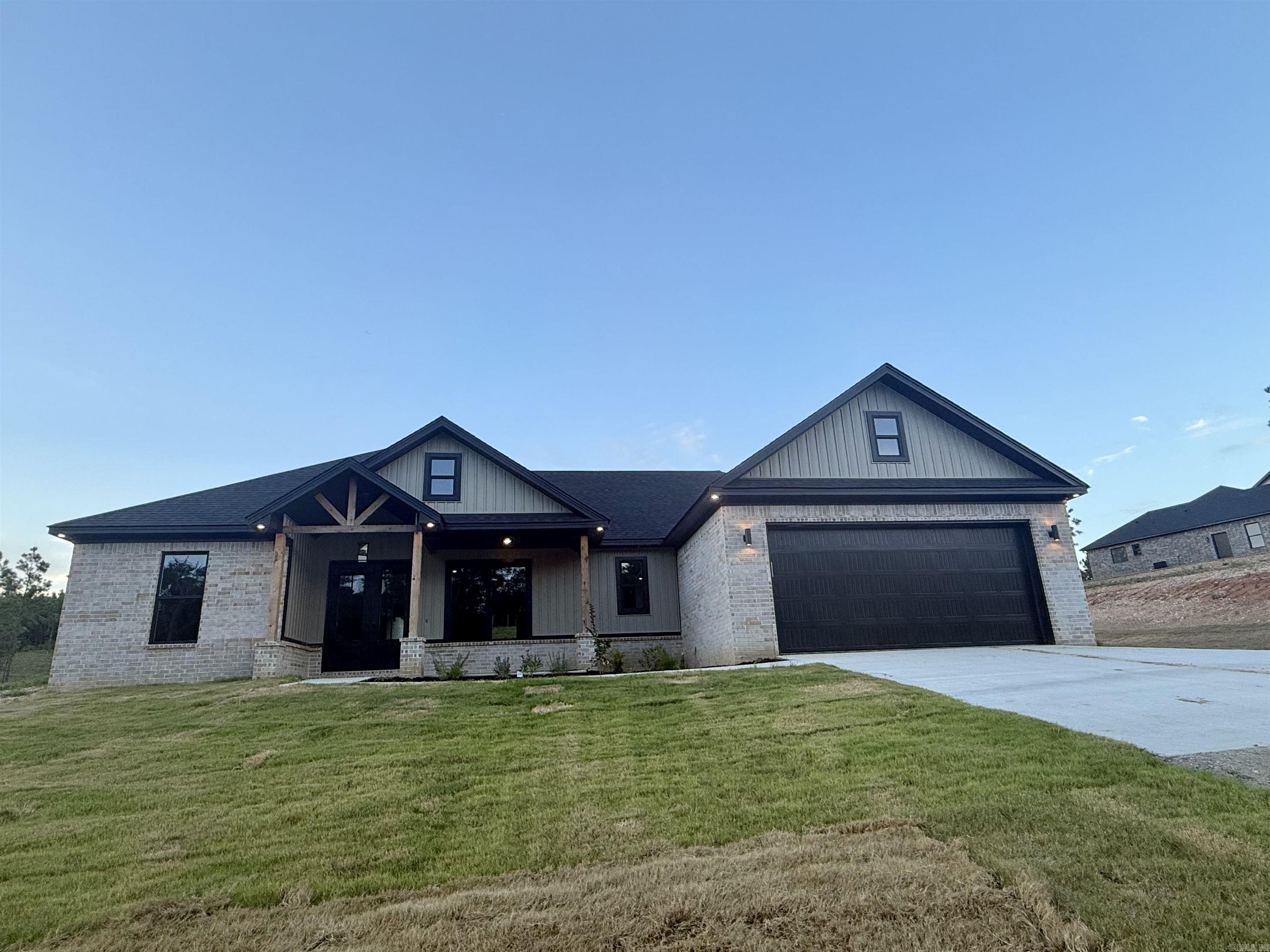 Welcome to a Beautiful new home in a favorite area!! Bryant schools or school choice. Country atmosphere on 2.10 acres. 4 beds 2 bath. Master bath has a large soaking tub for the long days. Bright kitchen and living area with large pantry. Quartz counter tops and back splash Beautiful accent wall in living room. Large covered patio area for outdoor gatherings. Quiet and peaceful on 2.10 acres.