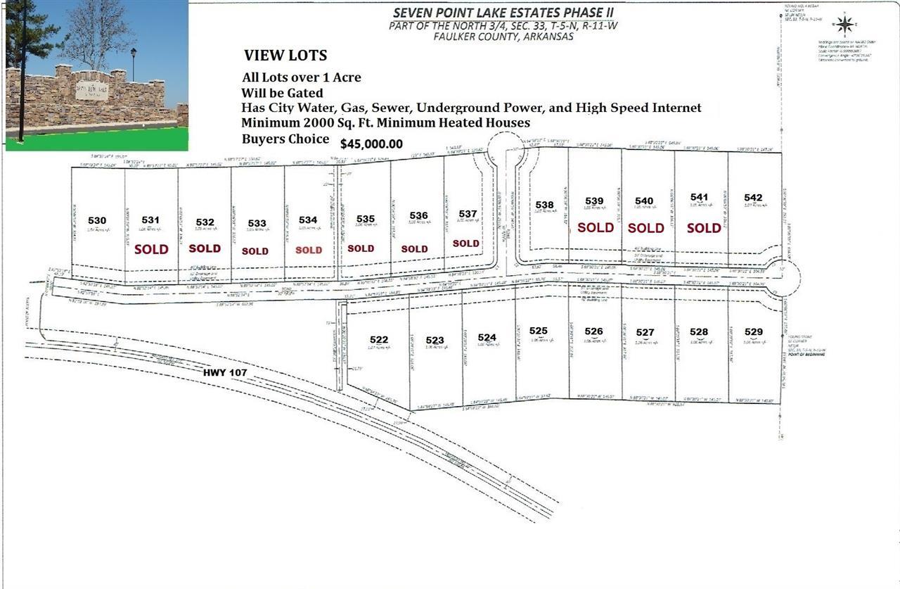 Seven Point Lake - Land