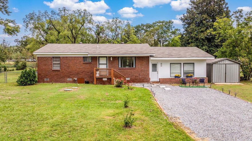 Come see this freshly modernized 3 bed, 2 bath home with a bonus room that offers modern updates with timeless character on an extra large lot (.59 acre)!  Recent upgrades include HVAC and Hot Water Heater 2023, new beams and piers, oak hardwoods, new plumbing and updated electrical, all-new LED lighting, custom kitchen cabinets with soft-close, quartz kitchen counters, new range, hood, and dishwasher. Solid core interior doors and ceiling fans throughout add extra quality. The spacious bonus room has been fully updated with new drywall, recessed LED lighting, and a new ceiling fan. Plumbing lines for a future kitchenette are already roughed-in and concealed behind the drywall. Hot, cold and drainage lines are clearly marked for future easy access. The owners are currently using this room as their primary bedroom with ensuite bath featuring a walk-in shower and touch-light mirror. But the options are endless for this bonus space with a separate entrance.  Outside, enjoy the 10x20 shed with new aluminum siding (2025) and spacious yard. Country living vibes with easy access to coffee, restaurants and I-430. This just might be the one you've been looking for! Agents see remarks