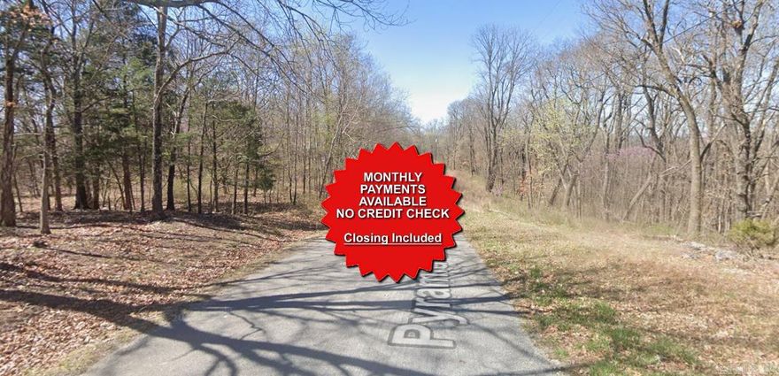 County appraised value $7500. Owner-finance available for easy terms. Nice lot to develop or hold for future value. Water and sewer available at street. Owner/agent. Finance is $250 down and $250 a month for 10 months. Quit claim deed conveys. Closing costs are included. Bulk land sales specialist with the best land prices in Arkansas. Over 10 years, as a licensed Realtor, selling land.  Parcel ID# 320-00595-000