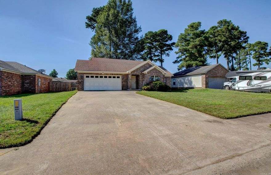 A charming 3-bed, 2-bath home with a covered back porch. The private, fenced-in backyard offers a large shade tree, perfect for relaxing or entertaining.