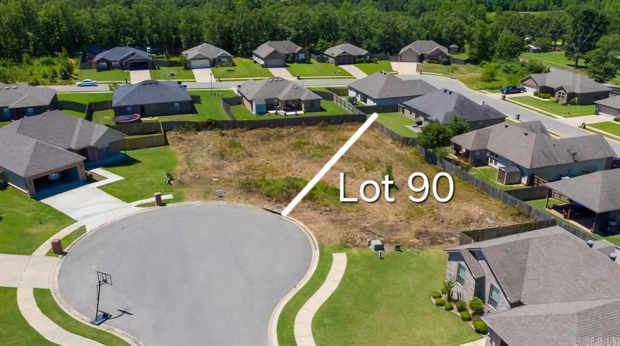 Are you looking to build your dream home in one of the most convenient locations in Cabot!? Right behind Chef Candace, you will be minutes to shopping and the highway for an easy commute anywhere!