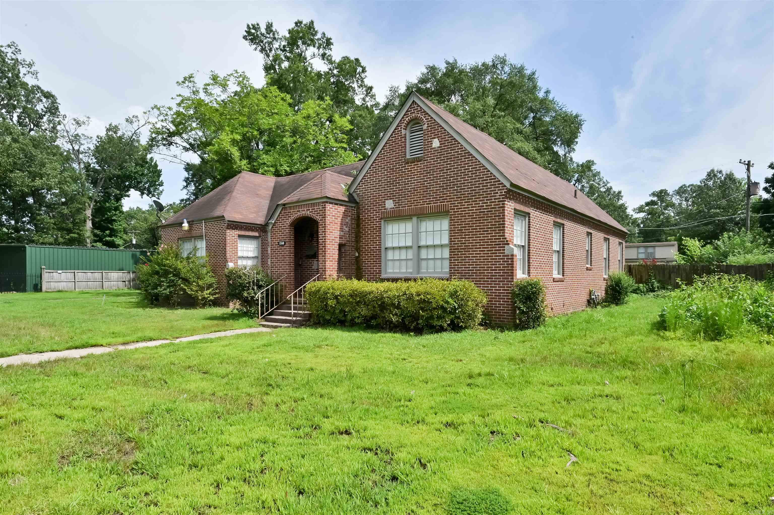 A beautiful single-family home total remodel from top to bottom, new floors, walls, the kitchen is drop dead gorgeous. The home is located at 1300 W 28th Ave in Pine Bluff, Arkansas, within the Linden Heights Addition subdivision. Built in 1949, the home offers approximately 2,541 square feet of living space, all on a single story. The structure features brick exterior walls, a composition shingle roof with gable or hip framing, and central heating and air conditioning. The home includes 3 bedrooms and 2 bathrooms, along with additional spaces such as an open porch, screened porch, and a detached garage measuring 720 square feet. There is also a concrete driveway, patio, and wood fencing on the property. The lot consists of parts of Block 5, including the west half of Lot 5 and all of Lots 6 and 7.