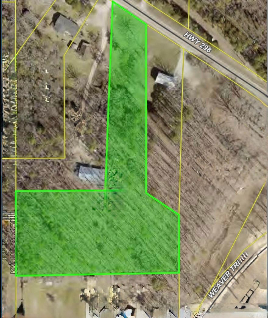 3 ACRE PROPERTY WITH HWY 298 HIGHWAY FRONTAGE IN JESSEIVILLE SCHOOL DISTRICT LESS THAN 15 MINUTES FROM LAKE OUACHITA LAUNCH RAMP AT NORTHSHORES MARINA!  GREAT PLACE TO STORE THE TOYS! RV! BOAT! ATV! BRING THEM! EGG LAYERS? BRING THEM!! Easily accessible utilities with Entergy and North Garland County Water at Road! Perk test and survey will be provided with reasonable offer!  **Address is Approximated *** MORE PHOTOS SOON!