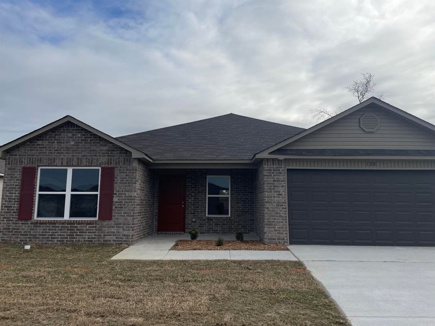 Kinsley II Floor Plan Upgrades in this home: plumbing faucet upgrade 2, door bell, added cable jack, 16" laminate bar top in Kitchen, Luxury Vinyl Plank flooring in wet areas and Living Room and adjacent hallways, raised ceilings in Living Areas per municipal requirements, Cheyenne style interior doors, baseboards level 2, attic stairs, LED disk lights in Kitchen, full sod, stainless steel appliance package.