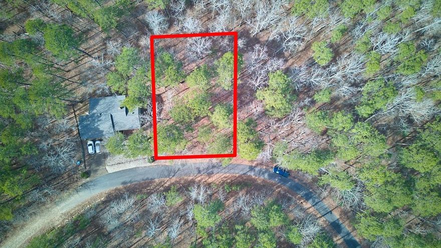 Beautiful wooded subdivision lot! You will want to build your dream home on this gorgeous location.