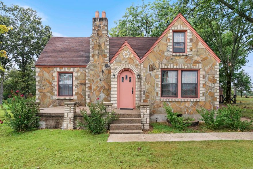 This beautiful 3-bedroom, 1.5-bath home is full of character and charm. Built in the late 1940's, it features a timeless stone exterior and sits on over an acre in a peaceful rural setting. Inside, you’ll find a spacious layout with a cozy living area, a full basement offering plenty of storage or workspace, and a bonus room upstairs that can serve as a home office, playroom, or extra bedroom. With its historic charm, solid construction, and plenty of space inside and out, this property is a rare find. Perfect for those who love the quiet of the country while still being close to town.