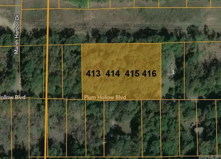 Wooded, level lot on Plum Hollow Blvd in Diamondhead.  This lot can be purchased with lots 413, 415 and 416 as one parcel with one HOA fee.  Each lot is $10,000.  Buy all four lots for $30,000 with only one HOA.    If you need to build a home let us give you a quote.  Bring your floorplans or use one of ours.
