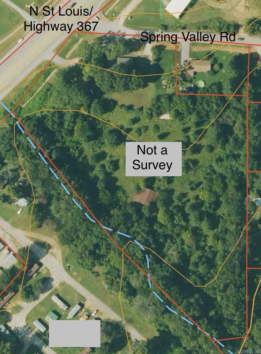 COMMERCIAL POTENTIAL! Batesville is growing and highway frontage near town is getting harder to find! Here's your chance to plant your entrepreneurial dreams just minutes from city limits on N Saint Louis/ Highway 167 with approximately 250 feet of frontage and 6.75 acres more or less! 2023 AR DOT traffic counts show 12,000 so this location offers HIGH VISIBILITY! The property also has frontage on Spring Valley Road and includes a 2100+ square foot house that is currently occupied as a rental.
