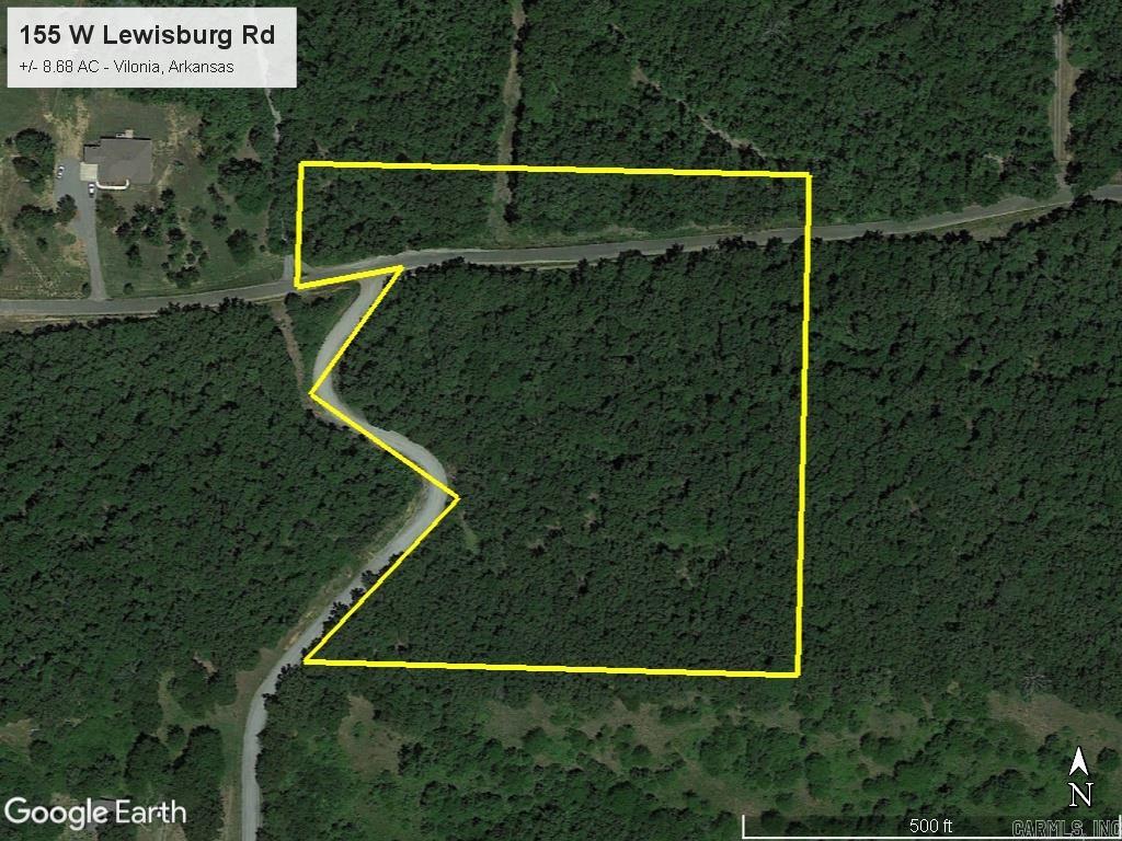 Beautiful vacant acreage in a wooded country setting for sale! Build your dream home on this +/- 8.68 acre tract situated just south of Vilonia, Arkansas. Property has +/- 550 feet of W Lewisburg Rd frontage and an additional +/- 660 feet of frontage on Joyner Rd.