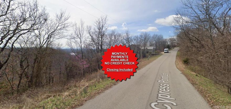 County appraised value $25,000. Owner-finance available for easy terms. Nice lot and upscale area to develop or hold for future value. Some utilities available. Owner/agent. Finance is $600 down and $1100 a month for 15 months. Quit claim deed conveys. Closing costs are included. Bulk land sales specialist with the best land prices in Arkansas. Over 10 years, as a licensed Realtor, selling land.  Parcel ID# 320-05058-000