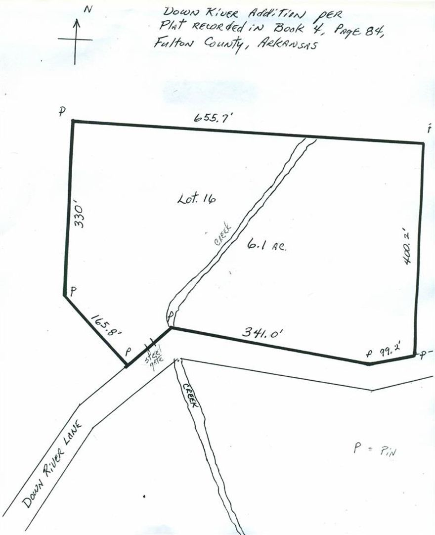 SIX WOODED ACRES m/l in beautiful Saddle AR. Heavily wooded, perfect for hunting-lots of deer & turkey! Wet weather creek, small pond, GREAT GETAWAY-bring your bush hog and your checkbook-just REDUCED TO $12,000. Listing #1906