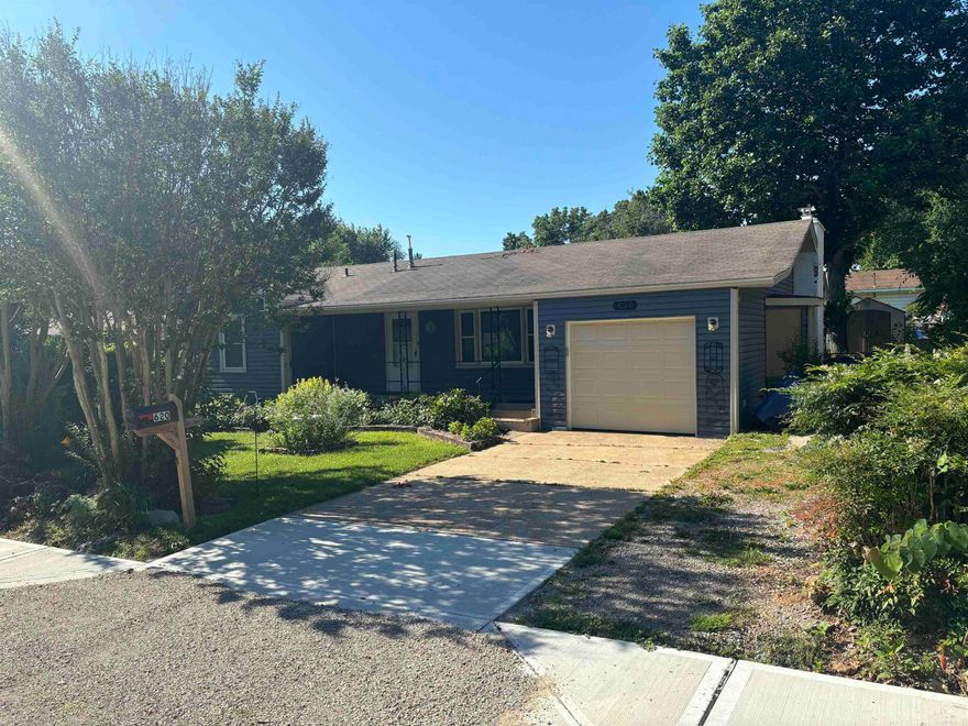 2 Bed/2 Bath home with lots of updates. The home features a fireplace in the living room with a wood insert.