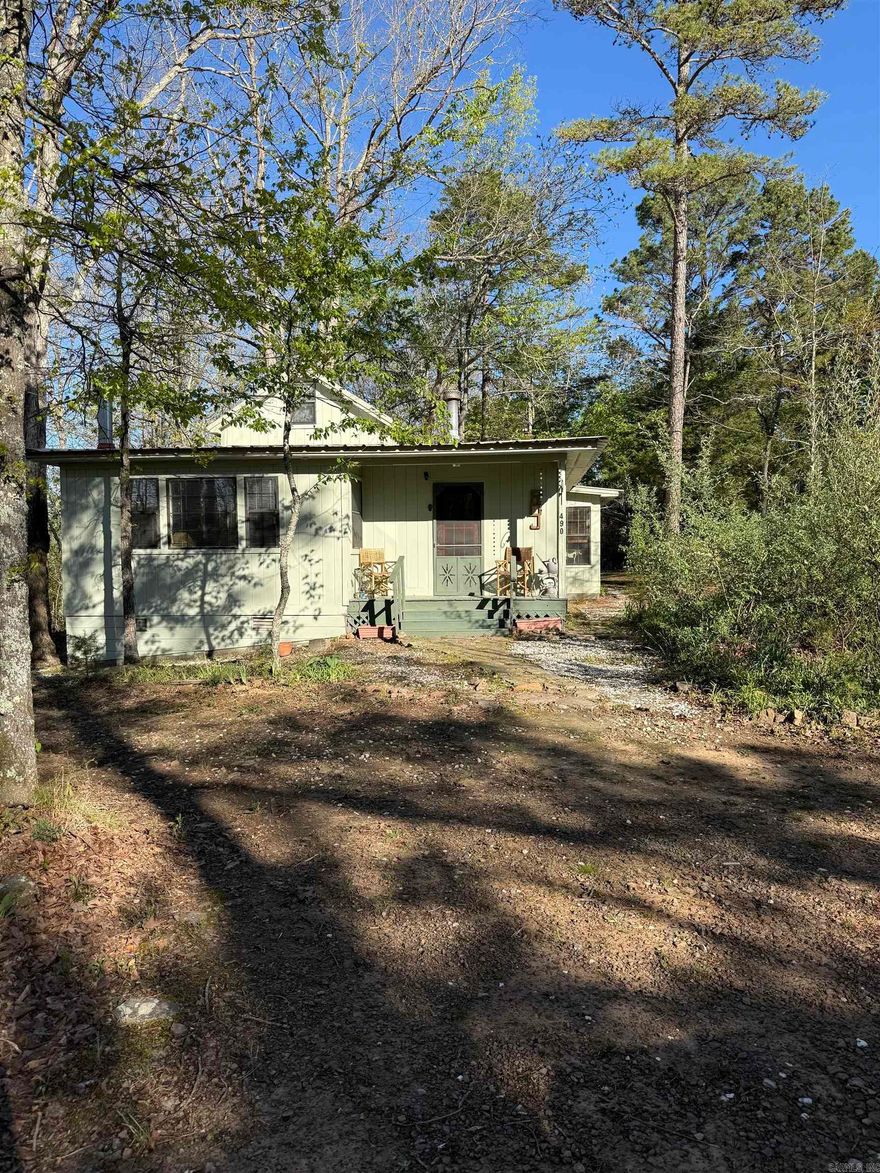 Nestled on 15 serene acres, this charming 2-bedroom, 2-bath home offers the perfect blend of warmth, comfort, and country living. From the handcrafted details to the welcoming fireplace and cozy wood stove, you can truly feel the love and care that went into building it. The property features a small shop for projects or storage, ample space for a garden, a wet weather creek and beautiful spots for flowers to bloom throughout the seasons. Whether you’re looking for a peaceful weekend getaway or a full-time home surrounded by nature, this property provides both privacy and possibility. Professional photos coming soon—this one is even more special in person.