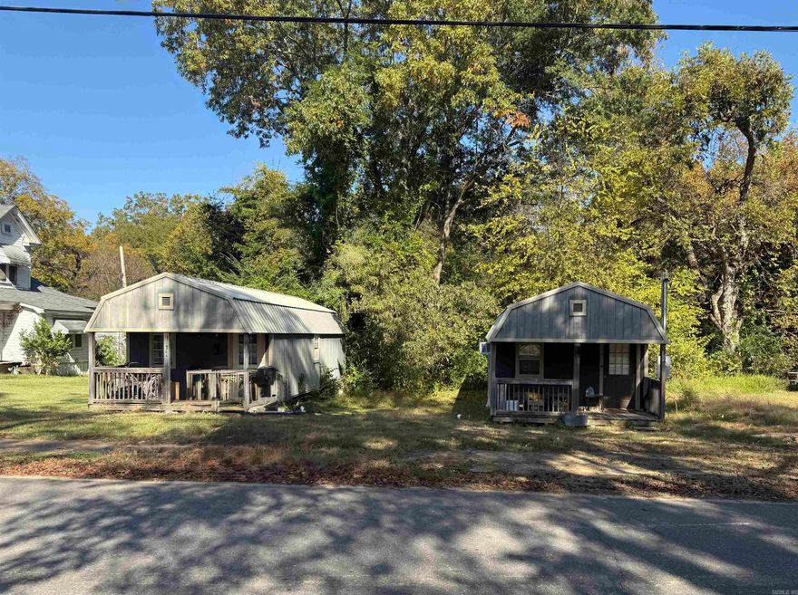 Great investment opportunity in the heart of town! This property includes two separate 1BR/1BA tiny homes, each designed for low-maintenance living and steady rental income. Both units are currently tenant-occupied, providing immediate cash flow. Convenient in-town location and an easy, hands-off setup for any investor.
