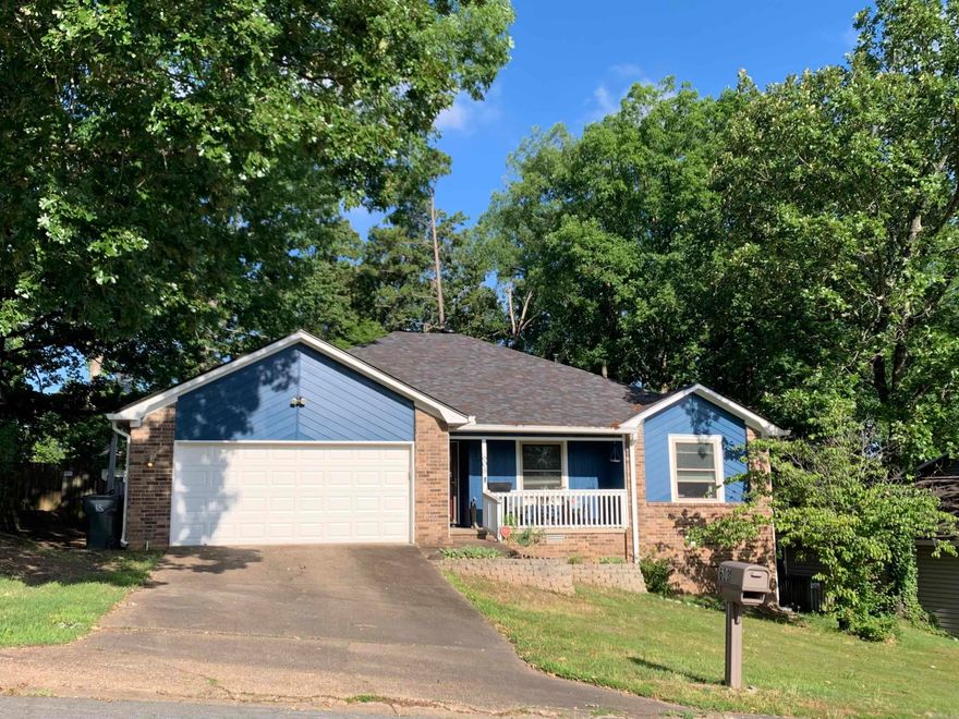 Adorable well Loved home in a quiet area of West Little Rock!  Great open living room with a Fabulous Bar that flows right into the kitchen so you can converse with your guests.  Large primary ensuite that separates you from your guests bedrooms and second bath.  Great outdoor space to grill, relax and watch the kids or fur babies  run around in the spacious yard.  This is a Wonderful neighborhood and Great house so come on and take a look at this little gem!