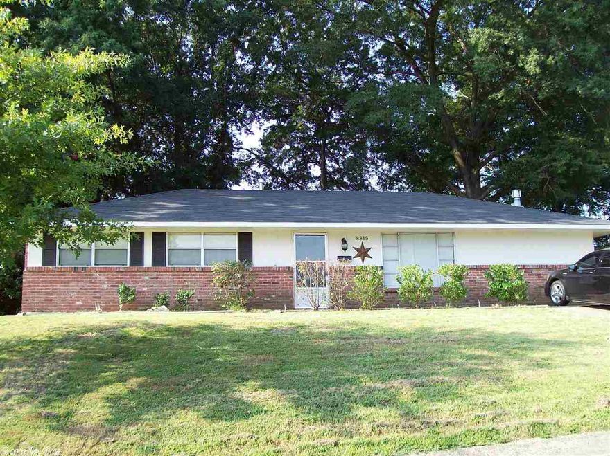 Cute home with lots of updates including floors (bamboo), countertops (granite), tile backsplash in kitchen, roof (2011), new A/C in 2014. There are 3 bedrooms and a bonus room. Covered patio overlooking large backyard.