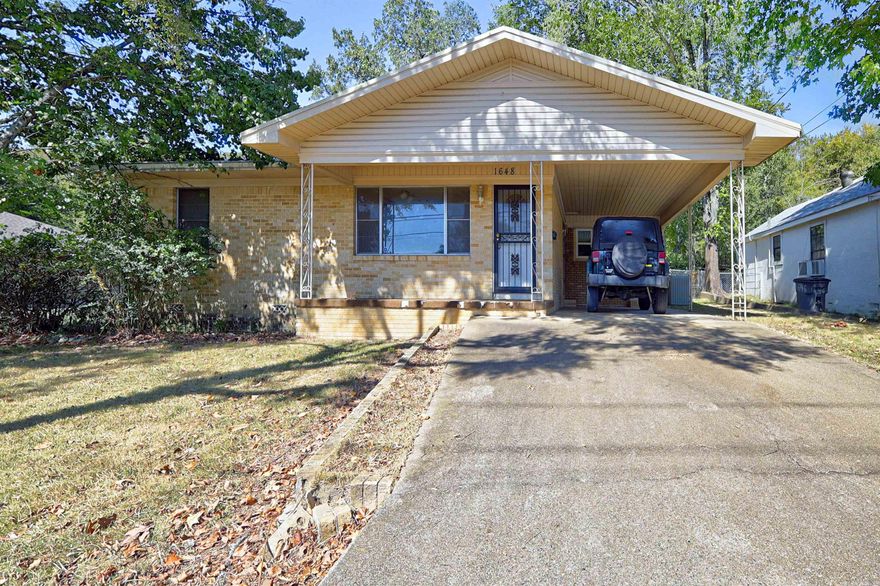 Nice home ready to be yours.  This home is a 2 bedroom 1.5 bath with a great floor plan.  Bigger rooms and a large 1/2 bath included in the laundry room are just a few things that make this home stand out.  Also included in the list is a formal living area, a kitchen/dining combo and an extra large bonus room ready for your entertaining activities.  The large fenced backyard is set for your families protection and an included storage shed which is also separately fenced is included.  Make this your home today.
