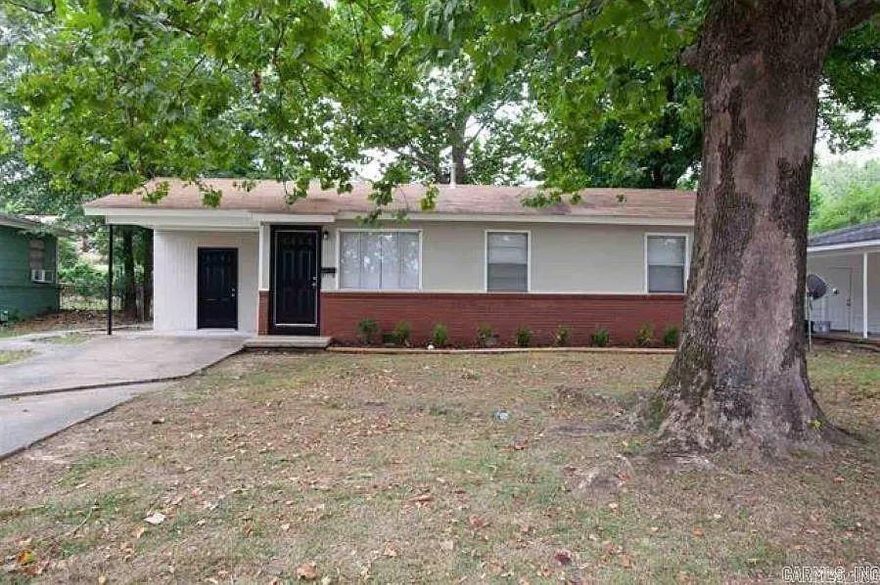 Welcome to 8915 Merrivale Drive in Little Rock — a cozy one-story home offering comfort, convenience, and a functional layout.  Built in 1962, this 3-bedroom, 1-bath home features approximately 1,029 square feet of living space, all on one level. The traditional floor plan includes an eat-in kitchen and a comfortable living area designed for everyday ease. Central heat and air provide year-round comfort, while a mix of carpet and vinyl flooring adds practicality throughout.  Situated on approximately 0.19 acres, the property offers a level yard with space to enjoy the outdoors. A carport and concrete driveway provide convenient parking, and a chain link fence adds defined outdoor space. The brick and frame exterior gives the home classic curb appeal.  With nearby access to local amenities, restaurants, and everyday conveniences, this property presents a solid opportunity for those seeking a manageable home with room to personalize. Schedule your showing and explore the potential this home has to offer.