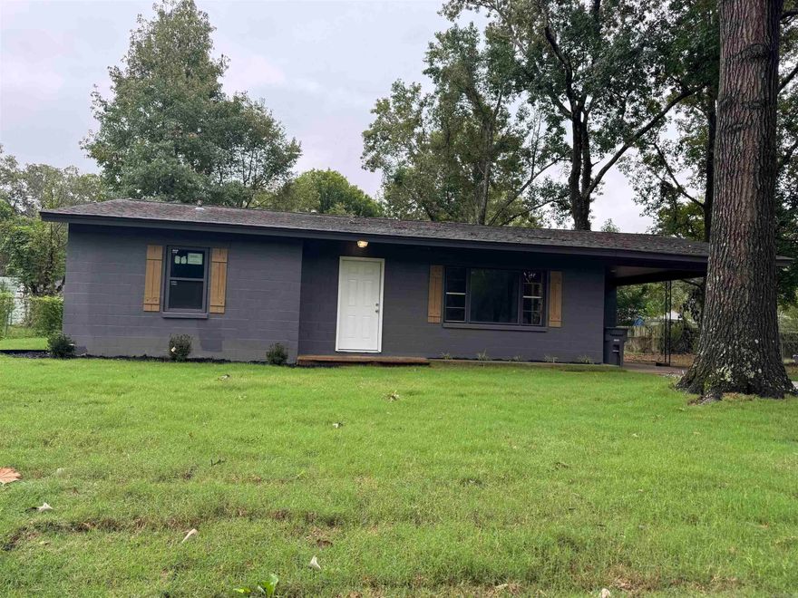 Welcome to this stunning, fully remodeled home, meticulously updated for modern comfort and style. Inside, enjoy brand-new flooring, fresh paint throughout, an all-new kitchen with sleek cabinets and top-of-the-line appliances, and completely renovated bathrooms with new fixtures and cabinets. Efficiency shines with a new HVAC system including ductwork, upgraded insulation, fully rewired electrical, a new hot water heater, and new ceiling fans for optimal airflow. Outside, new interior and exterior doors enhance security and curb appeal, complemented by a fresh driveway and all-new landscaping for vibrant, low-maintenance beauty. This turn-key gem is move-in ready—blending contemporary upgrades with timeless charm. Don't miss out!