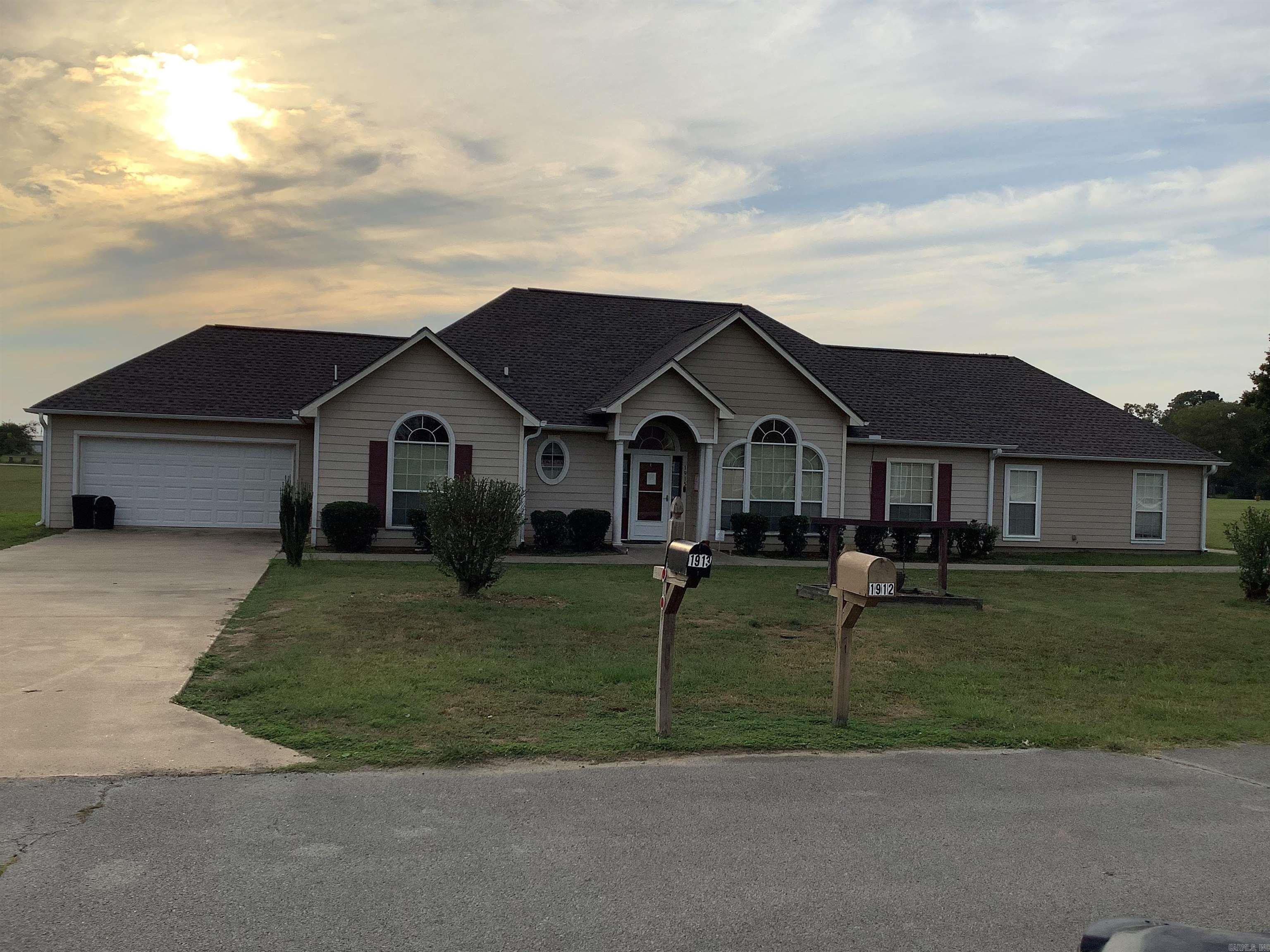 Great home nestled on 2 city lots, 1.3 acres, lots of space, 4 bd rooms, 3 and 1/2 baths. Added room with outside entry can be used as an office, craft room or whatever you may need. Roof replaced in 2023 with architectural shingles, HVAC one year old, open floor plan kitchen, dining and living rooms, breakfast bar and a breakfast nook, security system, insulated windows and doors, vaulted ceiling in living room, one bedroom has a vaulted ceiling and a bathroom that has a shower a jacuzzi tub & 2 walk-in closets. A large master bedroom with walk-in closet, bathroom has a large walk-in shower and handicapped equipped, front entry is wheelchair accessible, exterior has Hardy Siding giving the home a very modern look. Freshly painted throughout the home, some minor repairs and waterproof Luxury Vinyl Flooring added.