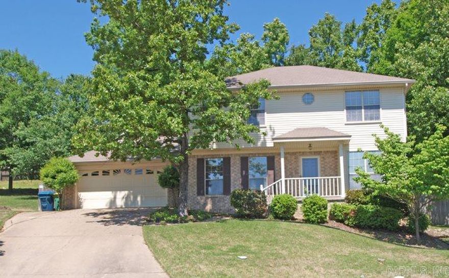 Beautiful home on a cul-de-sac, brand new flooring and carpet and fresh paint! Screened in patio with private greenbelt! Formal dining & breakfast area! Greatroom w/wbfp, brick & siding, sprinkler system, Alarm system!