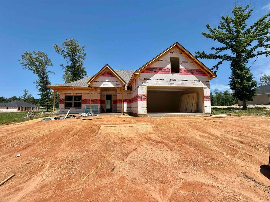 NEW CONSTRUCTION!!!  Check out this new home in Bauxite sitting on 1 acre.  This 3 bedroom, 2 bathroom with a large bonus room and could be used as a 4th bedroom is ready for you to make it all yours. You will love the open floor plan and fireplace on cold nights.  Enjoy the large covered back porch for entertaining.  Large walk in closet in the primary suite.  If you snag this beauty quick enough you could possibly pick some of the items in the home and make it more all yours.  NO SPD TO BE PROVIDED