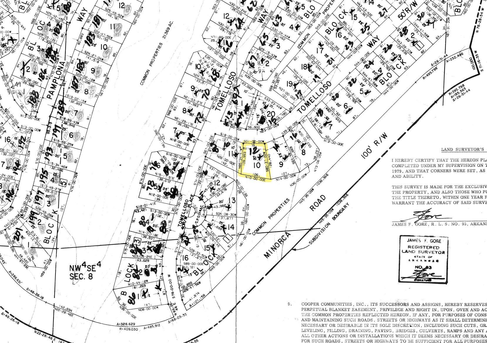 Welcome to the beautiful Hot Springs Village! Looking for a great lot to build your next dream home...Tomelloso Way is a great location. Enjoy all of the fantastic amenities that this golf community offers!