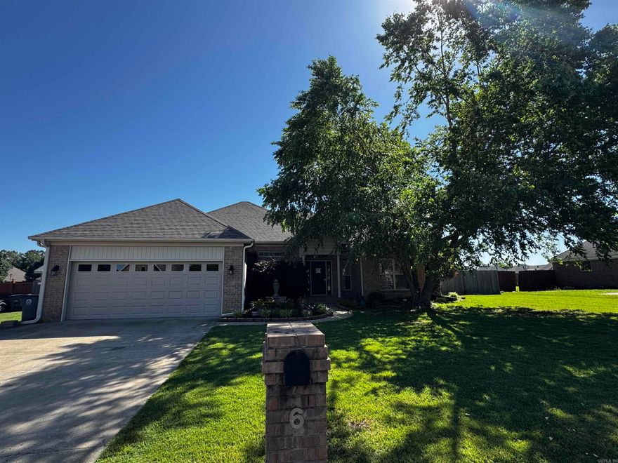 VERY well-built and well-maintained home in Colony West located on a quiet cul de sac. This home includes many extras such as custom trim, crown molding, 10'ceilings, formal dining room open to foyer, spacious living room with gas log fireplace, large kitchen with granite countertops, updated appliances, panty, wood floors, separate laundry room WITH SINK off of the garage entrance, and a split floor plan. The primary suite boasts double sinks, separate lavatory, jacuzzi tub and a great walk-in closet! A lovely magnolia tree in the backyard provides some shade along with a covered back patio, fully fenced backyard & a fully wired shop with work space, garage door, & a place to store the mower as well as an extra parking pad in the driveway for guests or teen drivers! Agents please SEE REMARKS for list of updates!