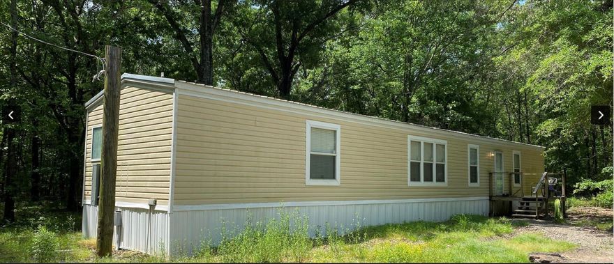 Welcome home to this charming 3-bedroom, 2-bathroom home located at 454 Coker Drive in Atkins, AR. This lovely property is situated on a large 3 acre lot and boasts a spacious, open floor plan that is perfect for both relaxing and entertaining. The living room is bright and airy, with large windows that let in plenty of natural light. The kitchen has plenty of counter space, modern appliances, and ample cabinetry for storage. The primary bedroom is a private retreat, featuring a walk-in closet and a luxurious bathroom with dual vanities, a soaking tub, and a separate shower. The additional bedrooms offer plenty of space for family or guests.