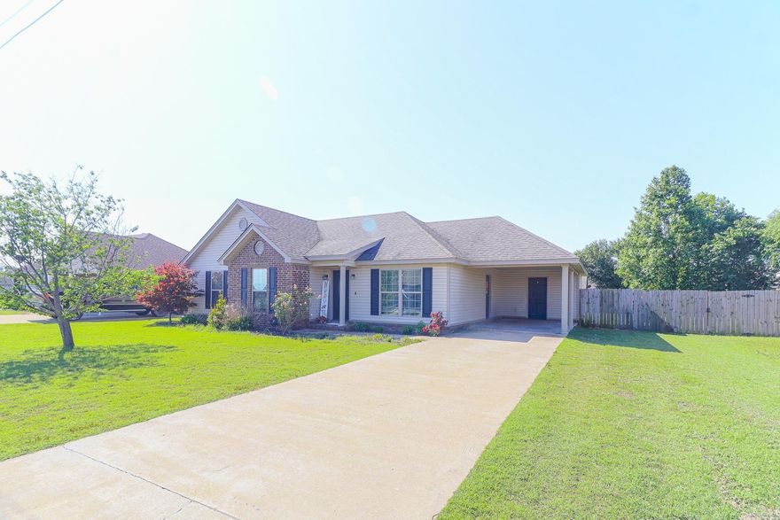 This 3-bedroom, 2-bath home comes in under $200,000 and actually delivers. From the moment you pull up, the curb appeal pulls you in, and once inside, you’ll find a layout that just makes sense—comfortable living space, a cozy kitchen with plenty of cabinet storage, and room to live your everyday life without feeling cramped.  Now let’s talk about the real win—the backyard. Fully fenced for privacy, with a covered awning that is made for grilling nights, game days, and those laid-back evenings you don’t want to end. It’s the kind of setup people try to create… but this one already has it.  Whether you’re a first-time buyer or just smart enough to know a good deal when you see it, this home checks the boxes without blowing the budget.  Homes like this don’t sit around. Schedule your showing before someone else beats you to it.
