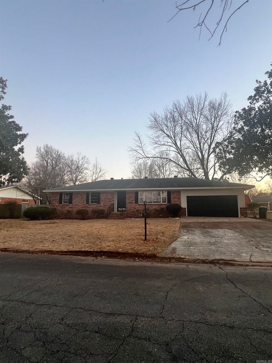 Newly remodeled home on a quiet cul-de-sac on the west side of Searcy!  3 bedrooms, 2.5 baths featuring new appliances, cabinets, granite countertops, luxury vinyl flooring & more.  Separate dining room, fireplace and 2 car garage. Fenced yard with a storage building.