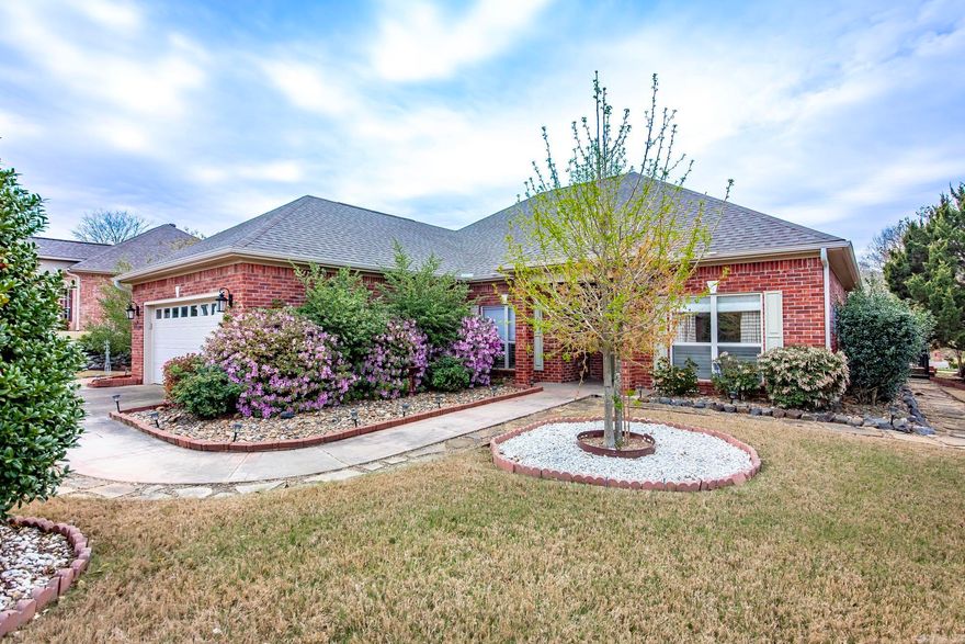 This beautiful home located in the sought after Forest Lakes Garden Homes. the home offers a corner lot, formal entry, large dining room, family room with high ceilings with chandelier, awesome kitchen with top of the line appliances, dinette, primary suite (split bedroom plan) with an awesome bath, unbelievable sunroom with ample windows to enjoy the outdoors in the summer time or when its snowing in the winter, laundry room with sink, extra landscaping with lawn sprinkler system, 2 car garage, fenced back yard.  Enjoy the views of the mountains and surrounding woods, ponds/lakes, club house with pool