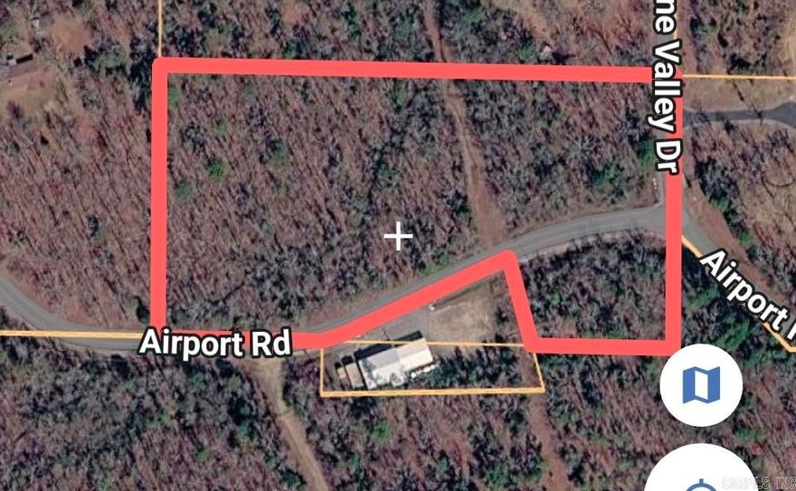 Rural Secluded with trees.  Quick Access to I-40.  20 Minutes to LR  All the property lies North of Airport Rd.