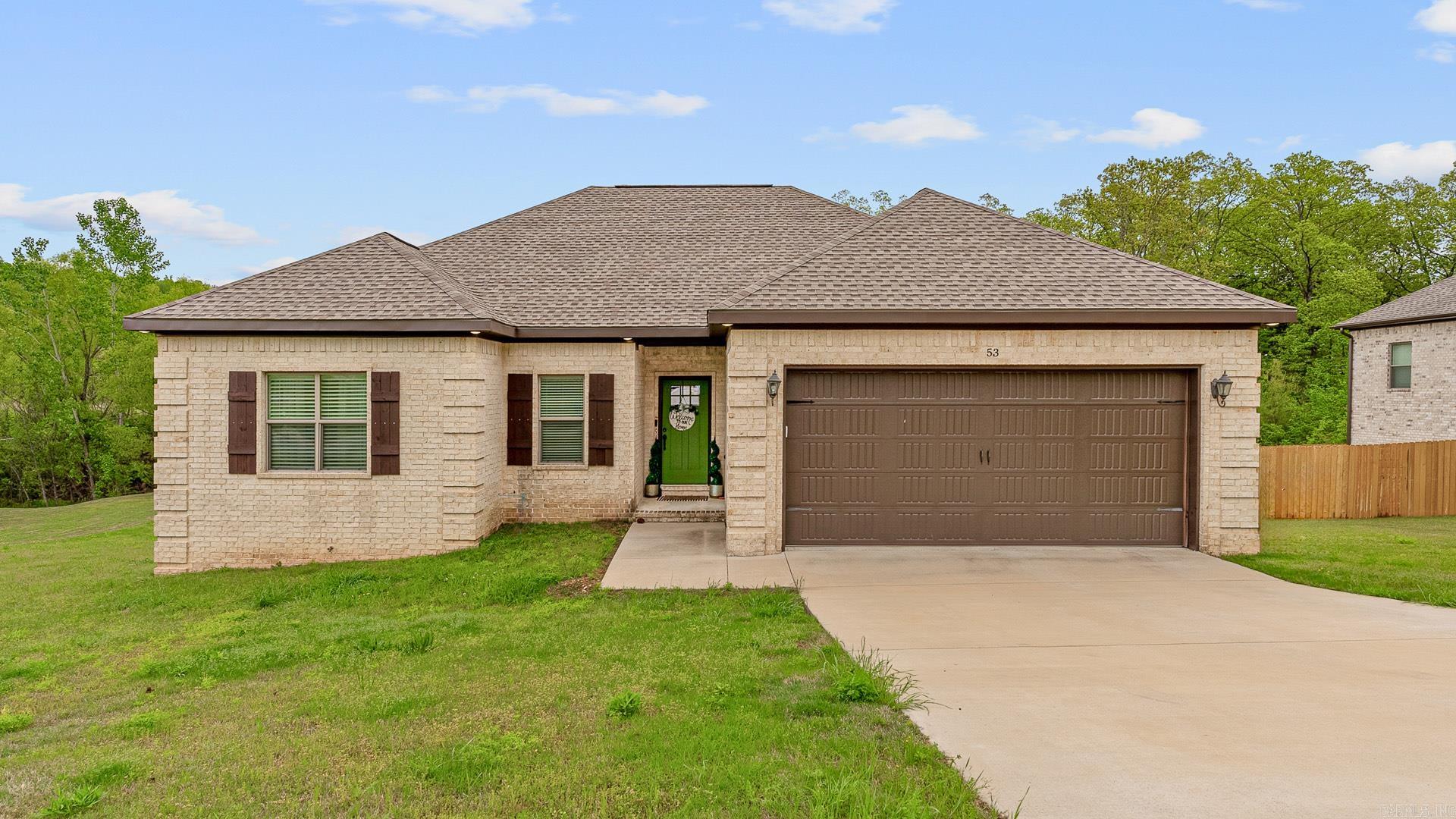 Stunning like new 3 bed 2 bath home located in Riverwood Estates. Open and split floor plan with upgraded fixtures throughout. Quarts counter tops, walk-in pantry, LVP flooring, tankless water heater, and a covered back deck just to name a few. This is a must see with beautiful modern finishes in a picturesque setting.