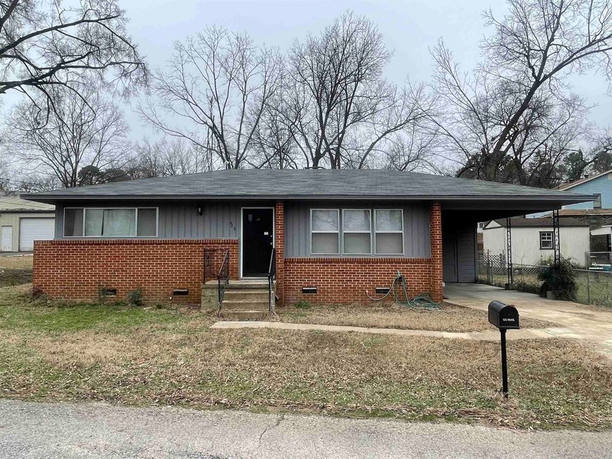 Back on Market at no fault of the home. The perfect cozy starter home in Morrilton. 3 bedrooms 1 bath. Updates throughout! All systems and roof have been recently updated. The owner had a energy efficiency audit done on the home. The storage shed conveys. Make your appointment today!